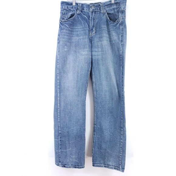 CJ Black Relaxed Straight Jeans Men's Size 30x32 Distressed - Picture 1 of 10